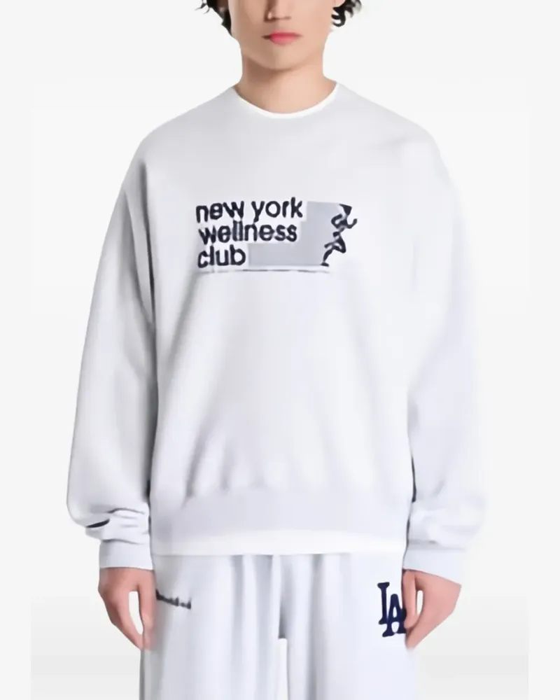 SPORTY & RICH Wellness Club Sweatshirt - Grau Grau