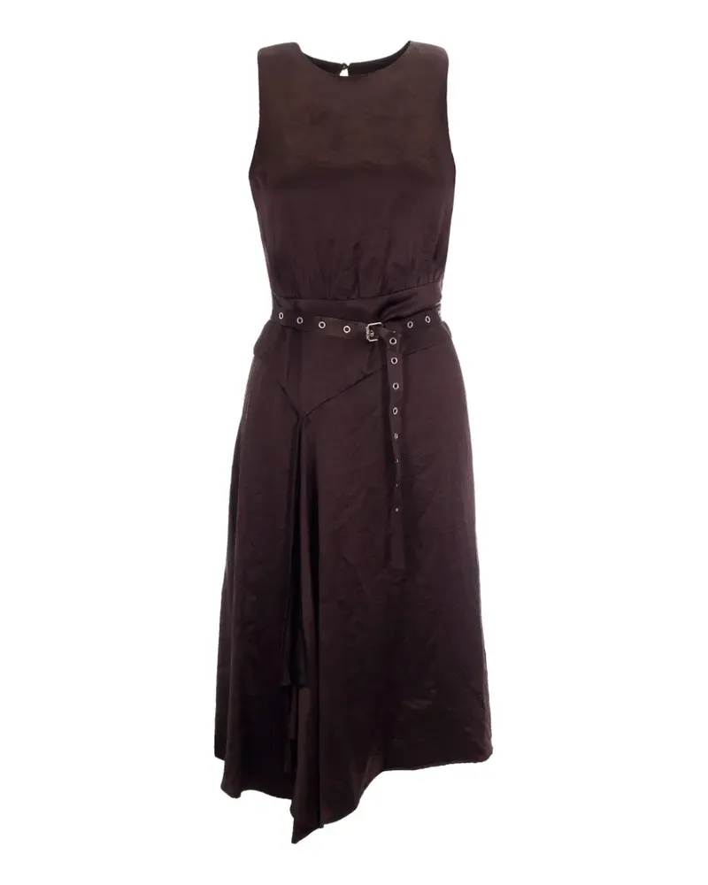 Liu Jo belted asymmetric dress - Braun Braun