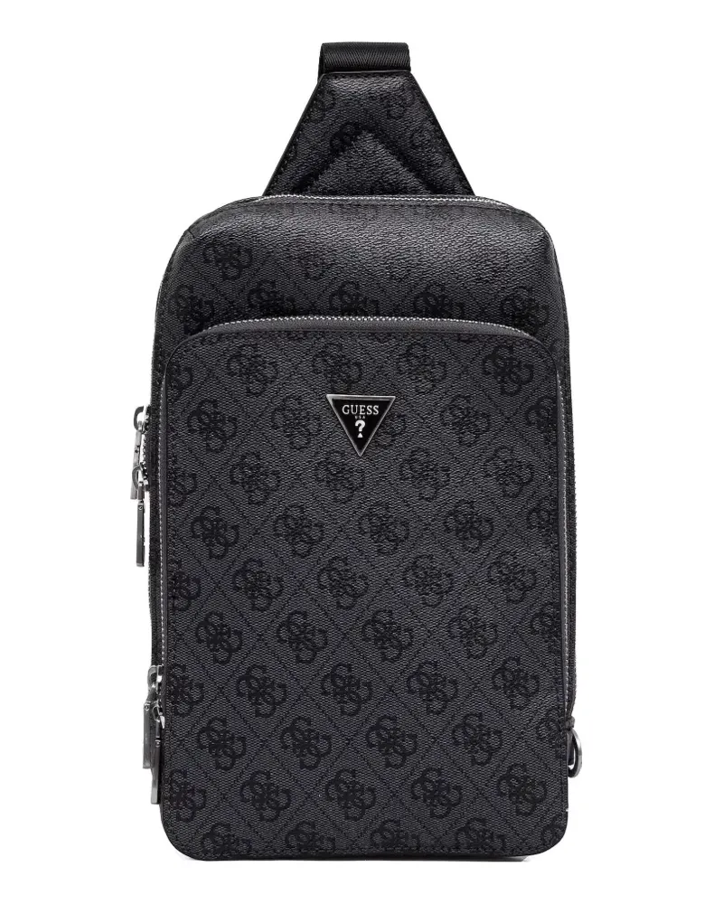 Guess Milano Umhängetasche mit Logo-Print - Schwarz Schwarz