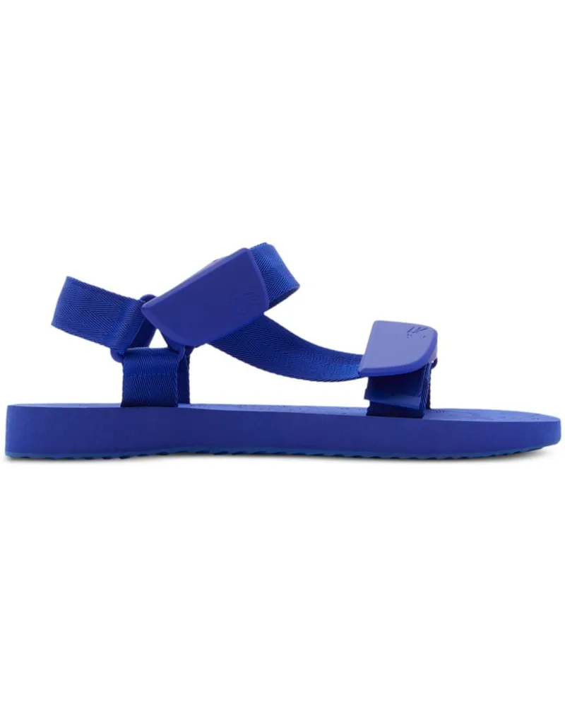 Burberry Flache Trek Sandalen - Blau Blau