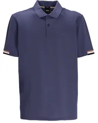 HUGO BOSS Poloshirt mit Logo-Prägung Blau