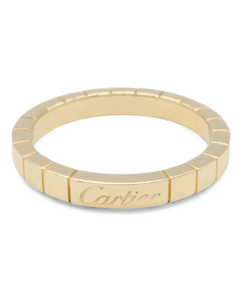 Cartier 2010s engraved-logo ring - Gold Gold