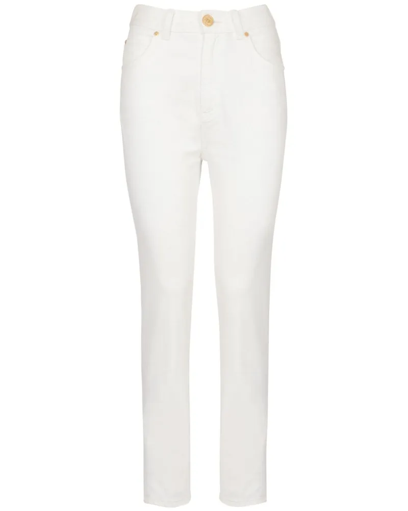 Balmain Schmale Jeans - Weiß Weiß