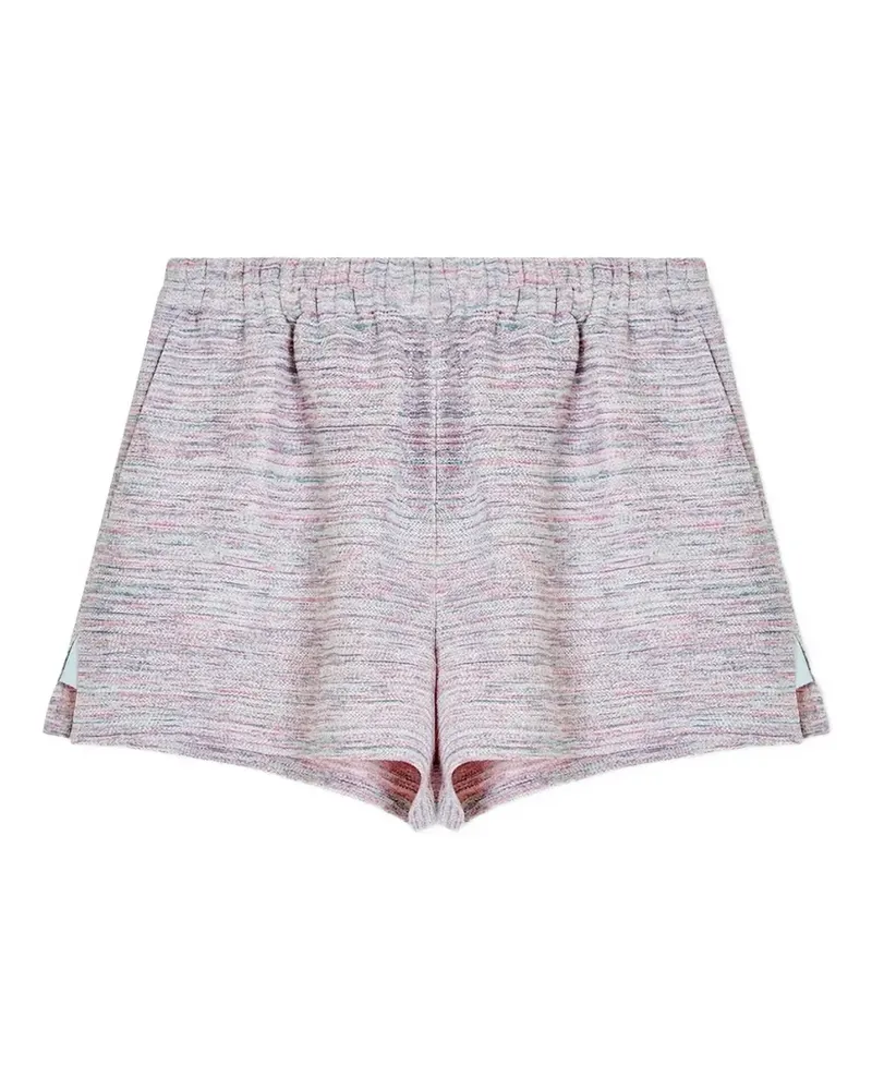 Giorgio Armani Shorts aus meliertem Strick - Rosa Rosa