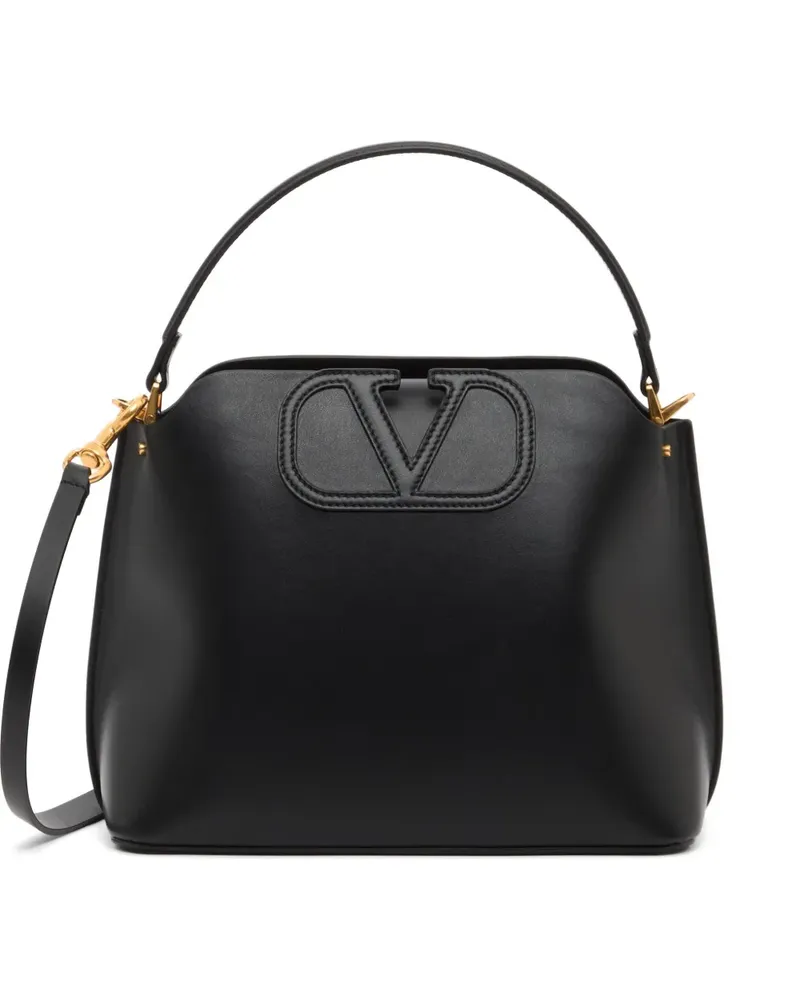 Valentino Garavani Fill Me In handbag in calfskin - Schwarz Schwarz