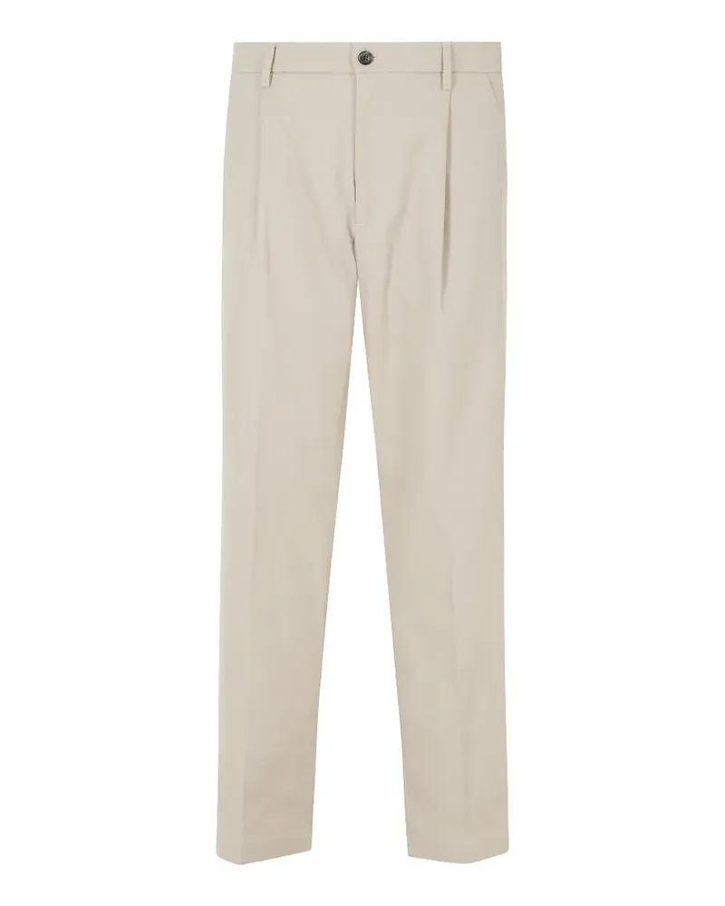 Department 5 Straight-Leg-Hose mit Falten - Nude Nude