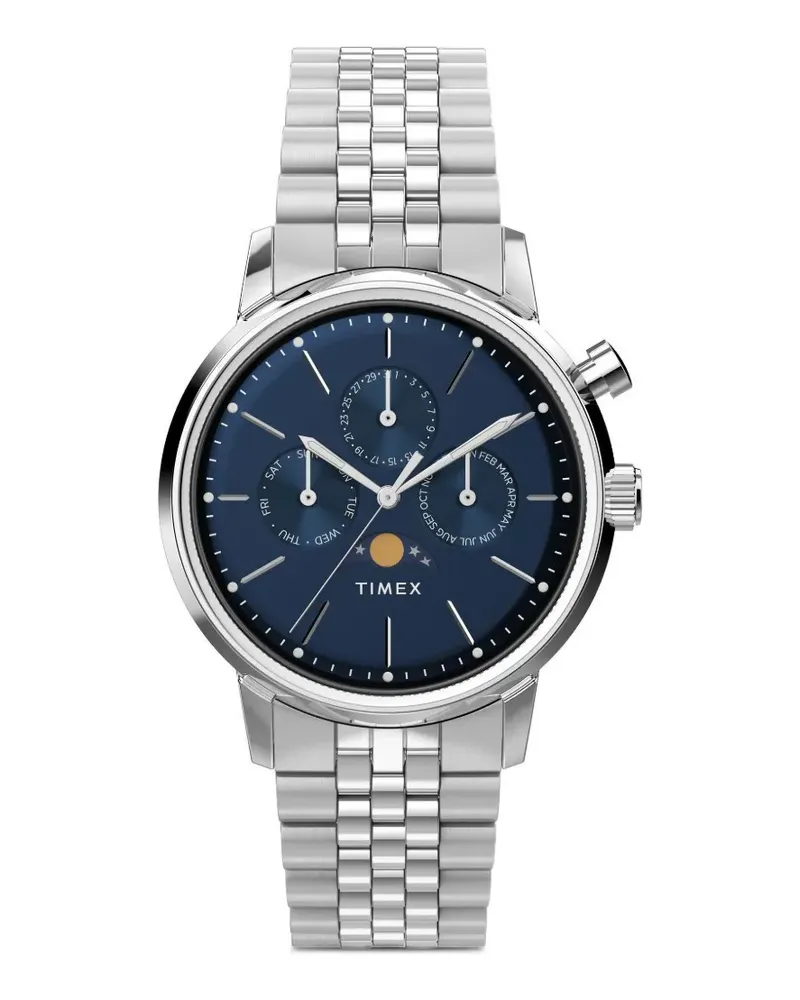 Timex Marlin Moon Phase Armbanduhr 40mm - Blau Blau