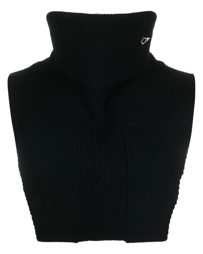 Stone Island Sweatshirt mit Stehkragen - Schwarz Schwarz