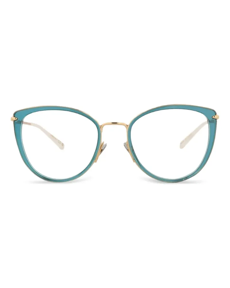 Pomellato Brille mit Cat-Eye-Gestell - Blau Blau
