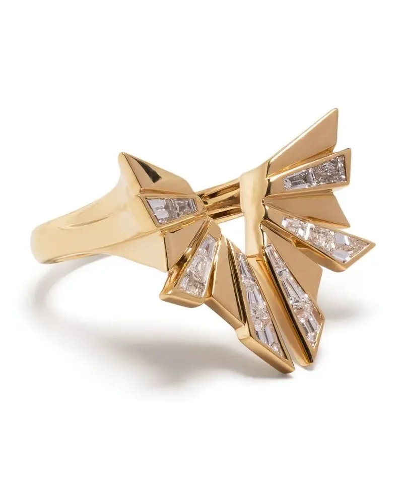 Stephen Webster 18kt Dynamite Gelbgold-Cocktailring mit Diamanten Gold