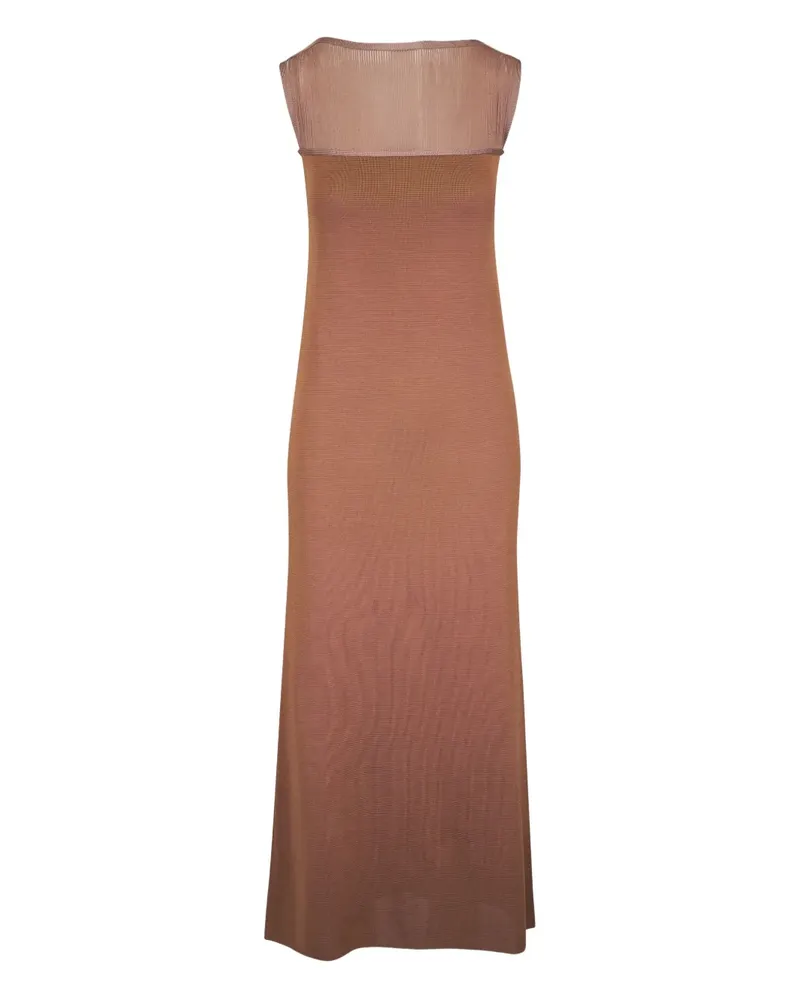 KHAITE Ärmelloses Kleid - Braun Braun