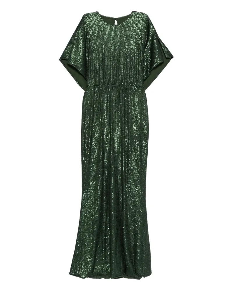 Norma Kamali sequinned maxi dress - Grün Grün
