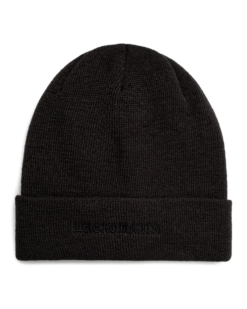 Wacko Maria Beanie mit Logo-Stickerei - Schwarz Schwarz