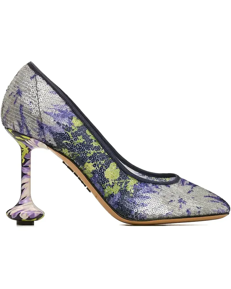 Loewe Toy Pumps 90mm - Blau Blau