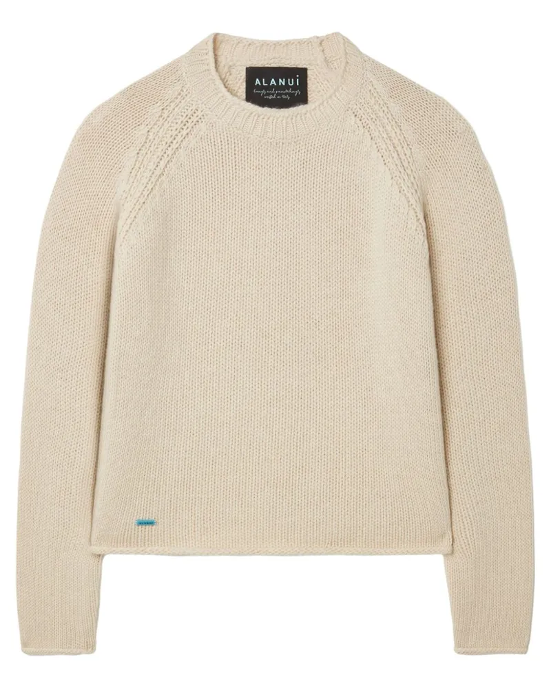 Alanui Pullover aus Kaschmir-Baumwolle - Nude Nude