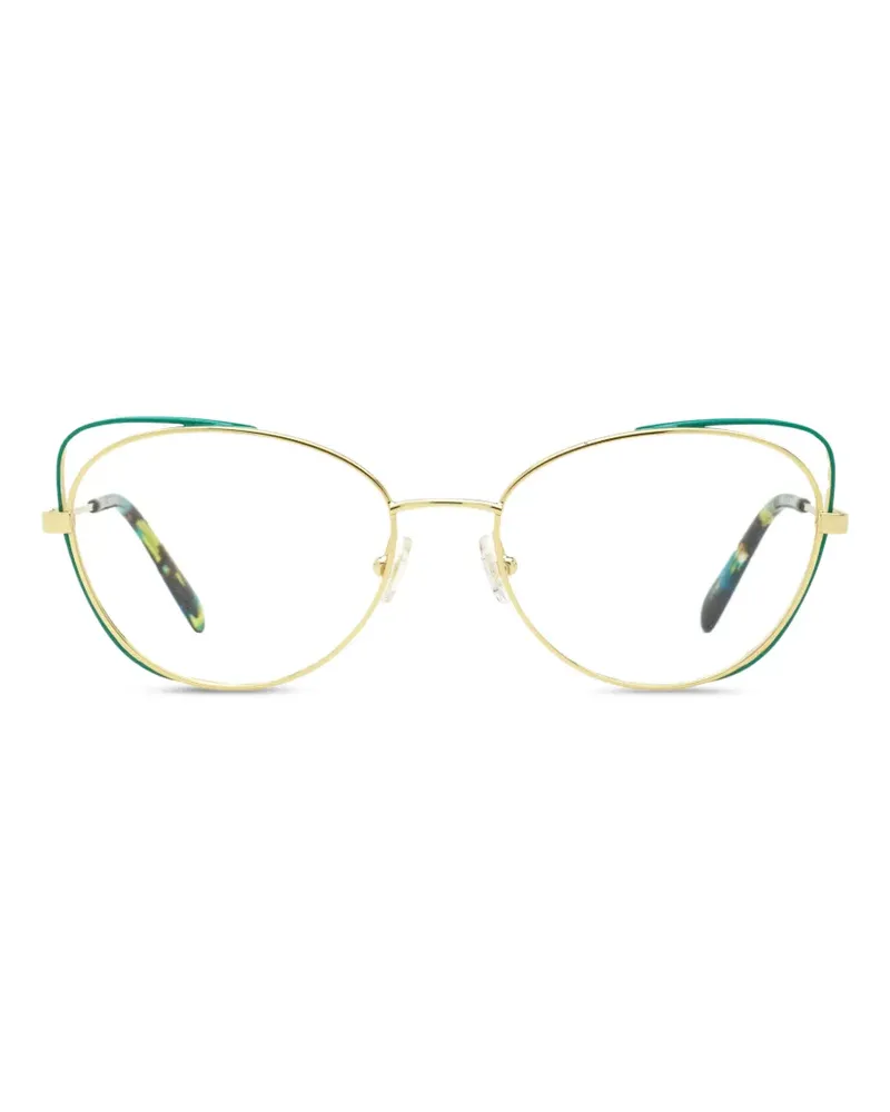 Emilio Pucci Brille mit schwimmendem Gestell - Gold Gold