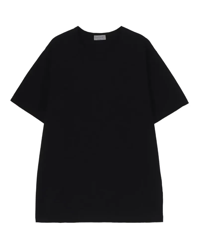Yohji Yamamoto short-sleeve T-shirt - Schwarz Schwarz