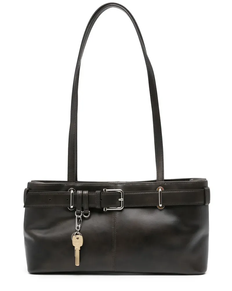 OSOI Brockle Schultertasche - Braun Braun