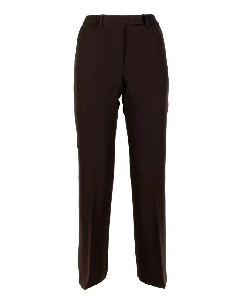 Seventy Klassische Hose mit Bügelfalten - Braun Braun