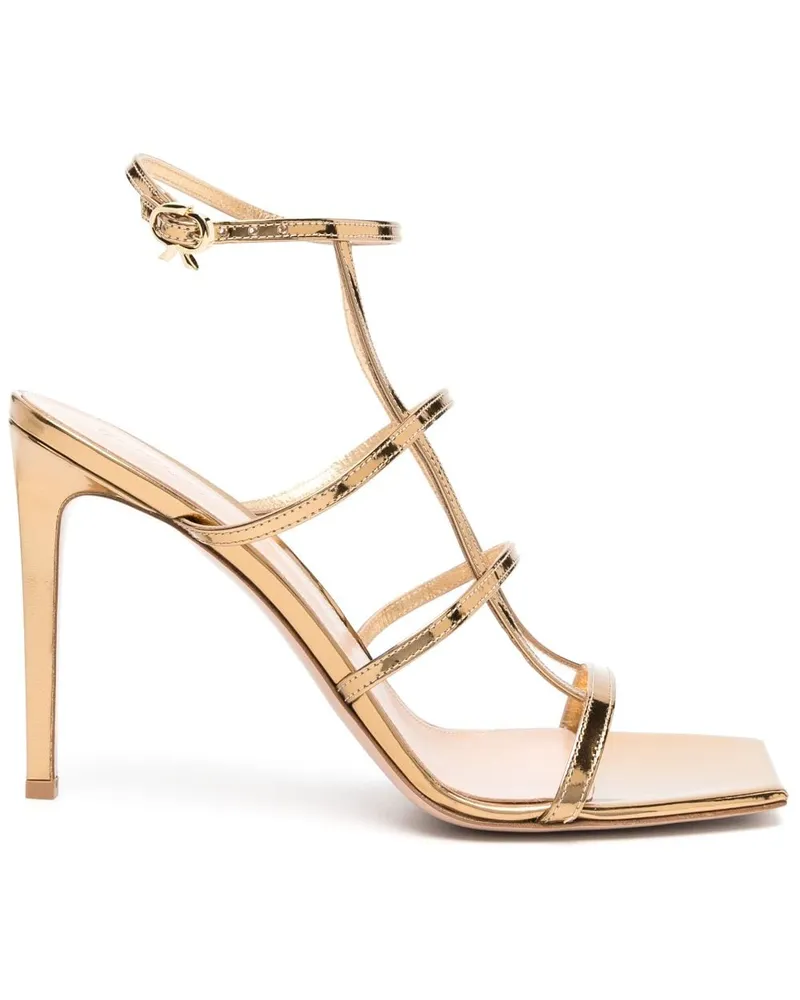 Gianvito Rossi Mondry Sandalen 95mm - Gold Gold