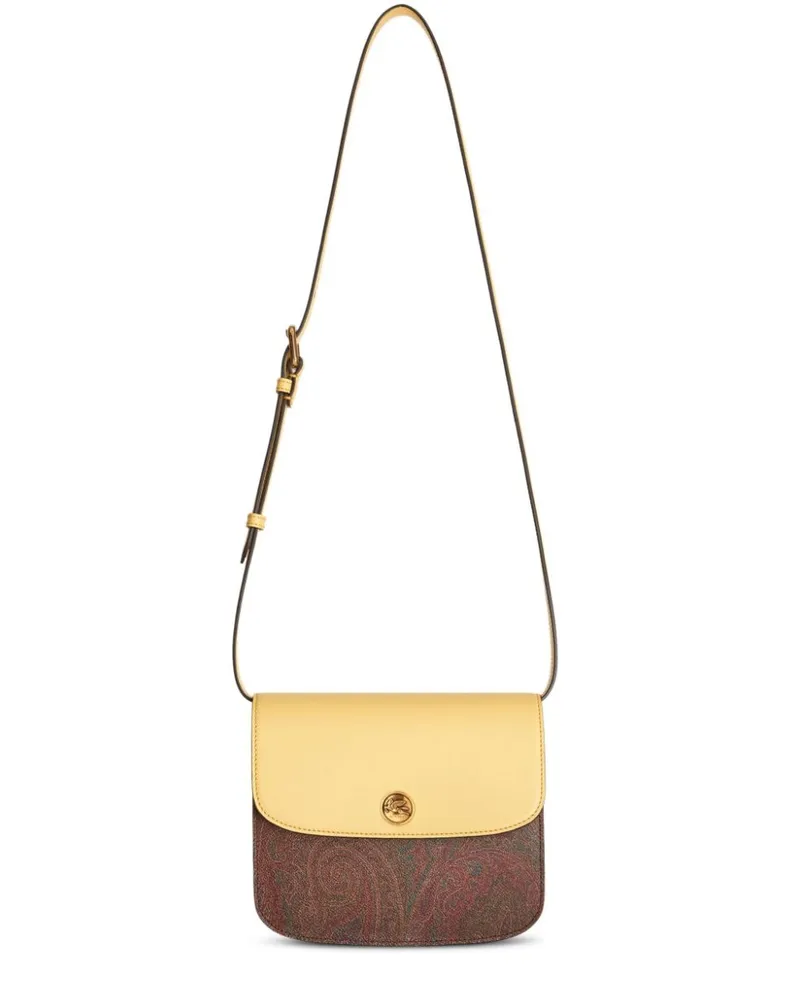 Etro Kleine Essential Umhängetasche - Braun Braun