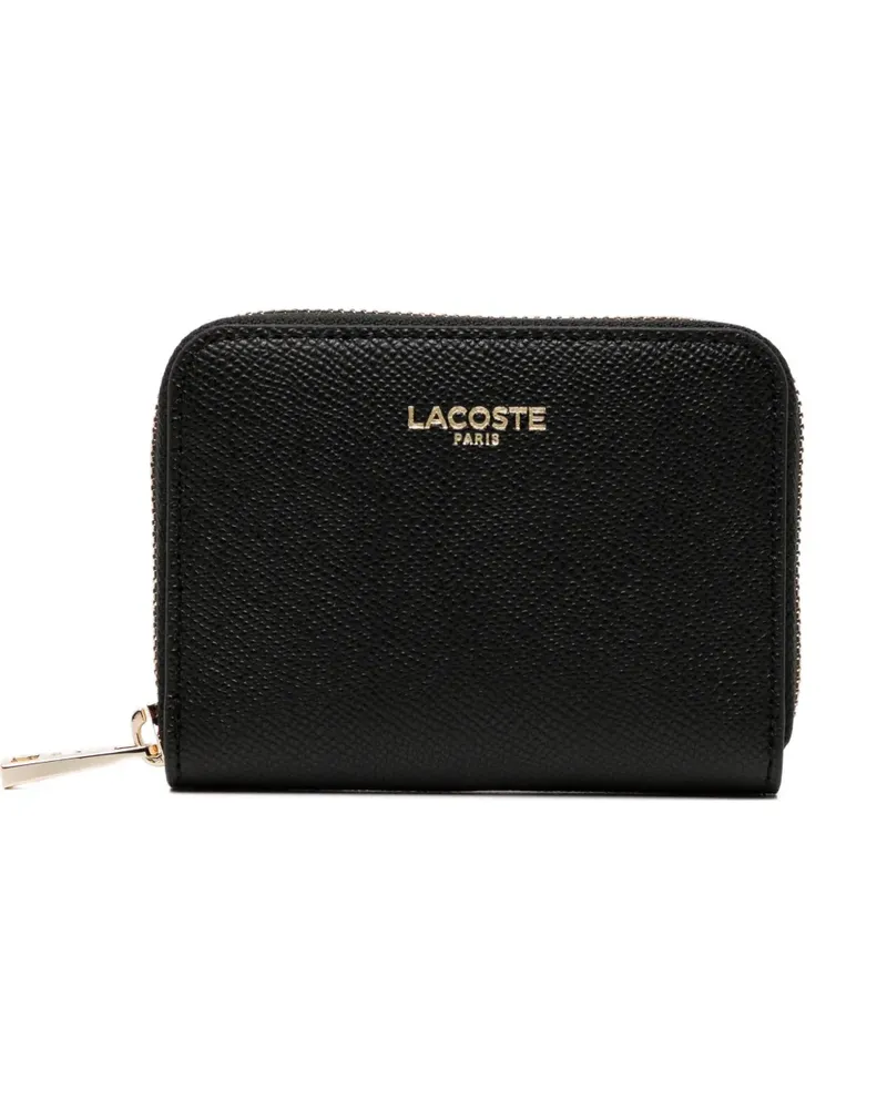 Lacoste Mini Chap-Elysees Portemonnaie - Schwarz Schwarz