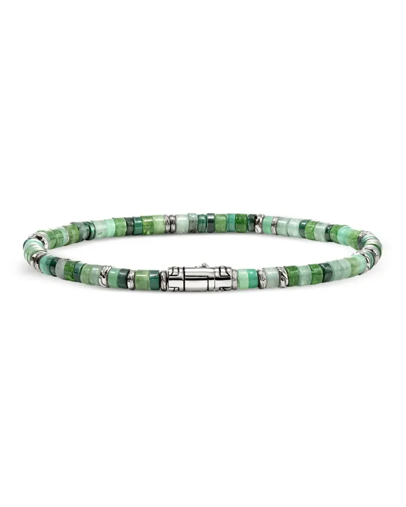 John Hardy Armband aus Sterlingsilber - Grün Grün