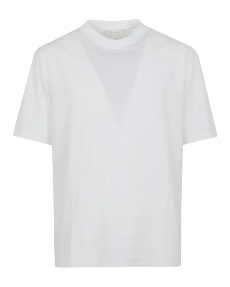 Cruciani Klassisches T-Shirt - Weiß Weiß