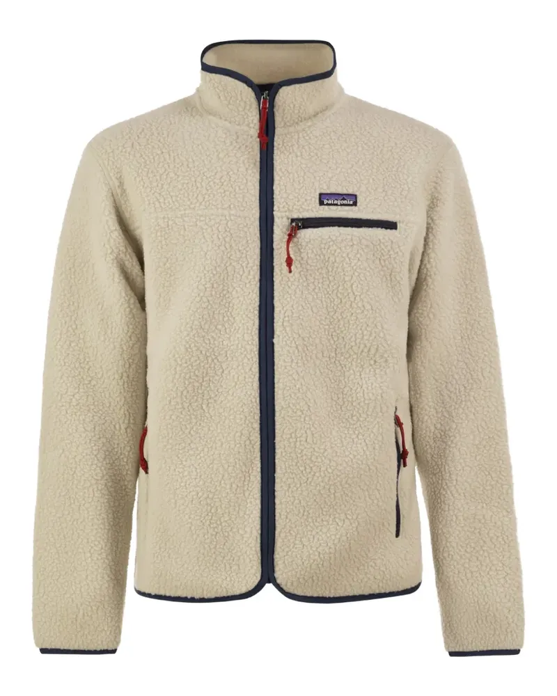 Patagonia Retro Pile Jacke mit Fleece-Struktur - Nude Nude
