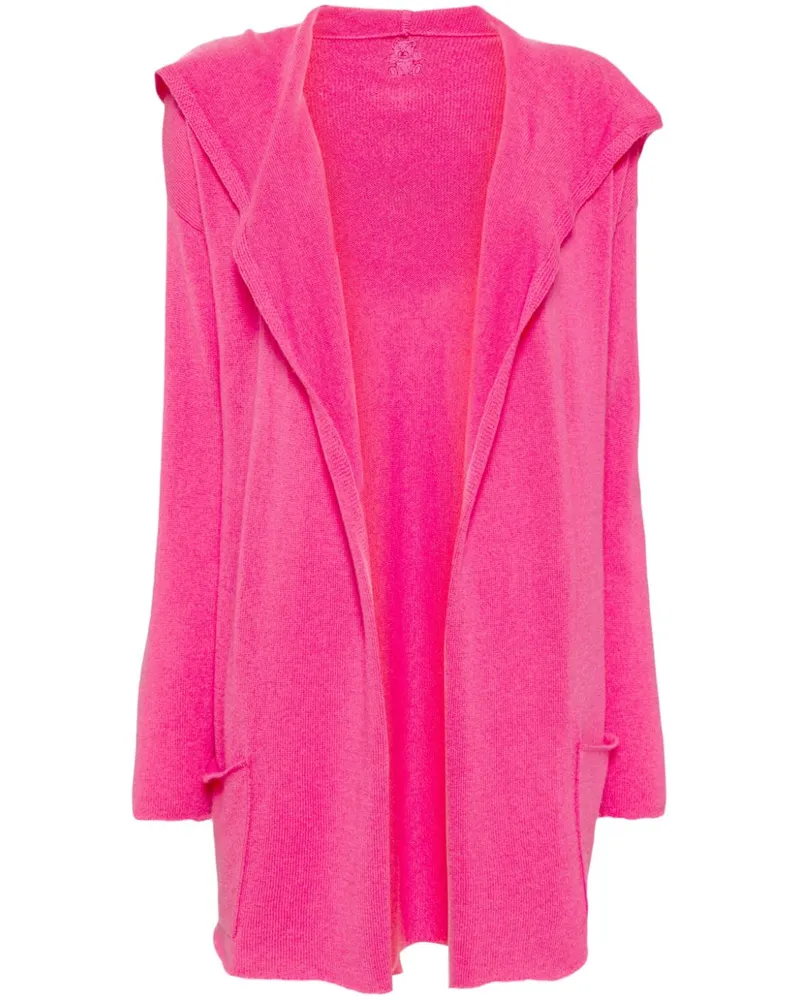 Teddy Cashmere Napoli Kaschmircardigan - Rosa Rosa