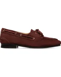 Bally Plume Segelschuhe Rot