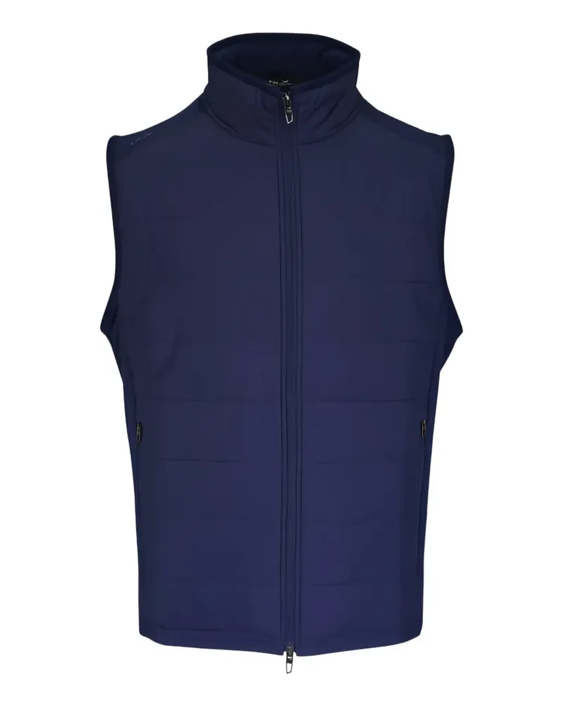 Ralph Lauren quilted zip-up vest - Blau Blau