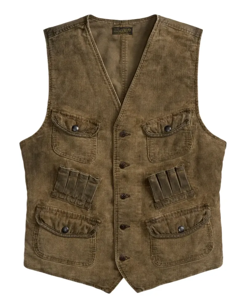 Ralph Lauren Weste aus Cord - Braun Braun