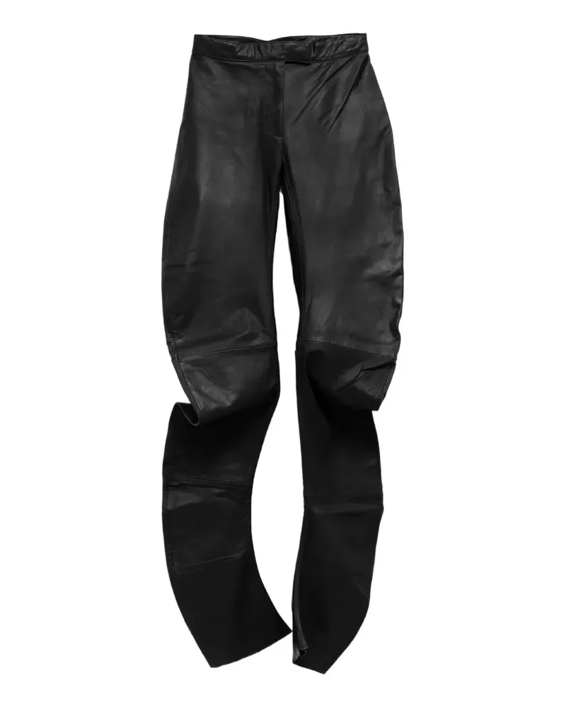 FRANKIE Shop Jessa Hose mit Einsätzen - Schwarz Schwarz