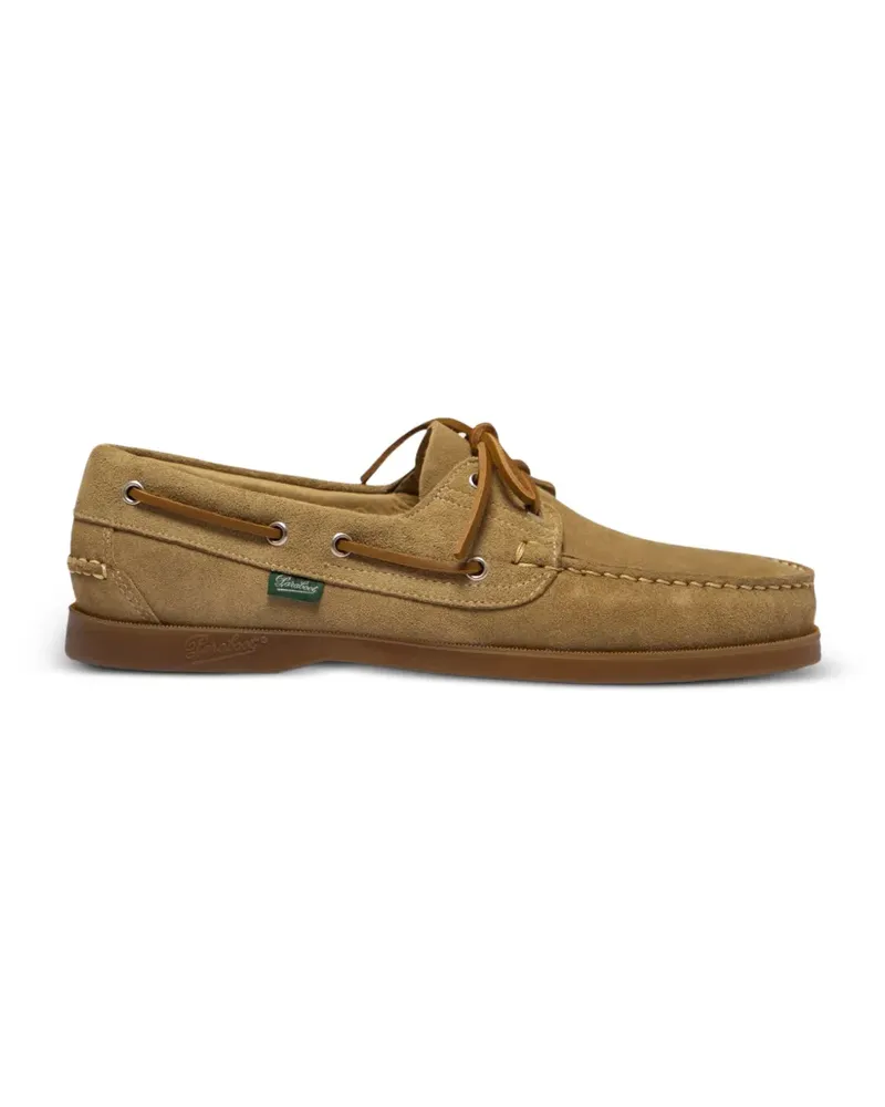 Paraboot suede boat shoes - Braun Braun