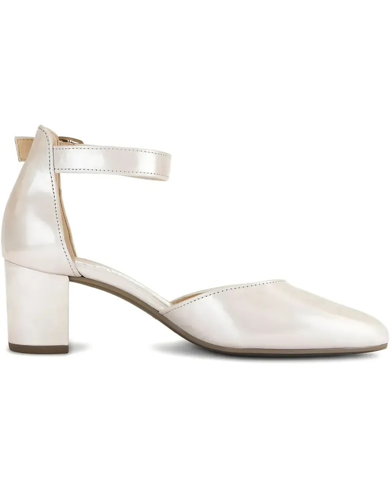 Gabor Pumps mit Blockabsatz am Knöchelriemen - Nude Nude