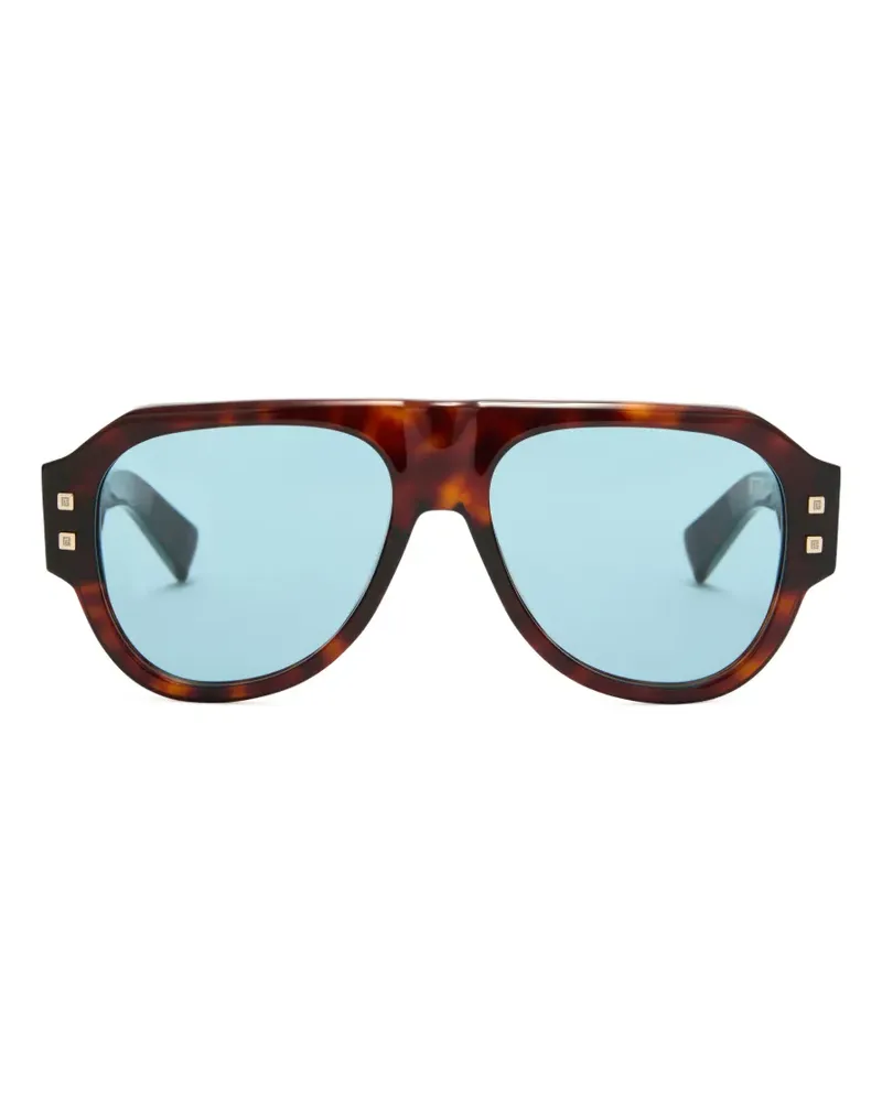 Balmain Pilotenbrille in Schildpattoptik - Braun Braun