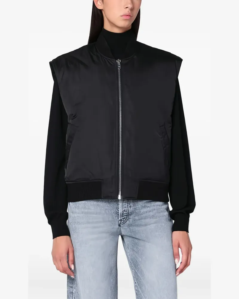 IVY & OAK Weste mit Reißverschluss - Schwarz Schwarz