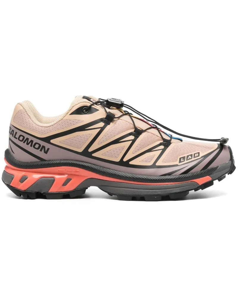 Salomon Advanced XT-6 Sneakers mit Logo-Print - Nude Nude