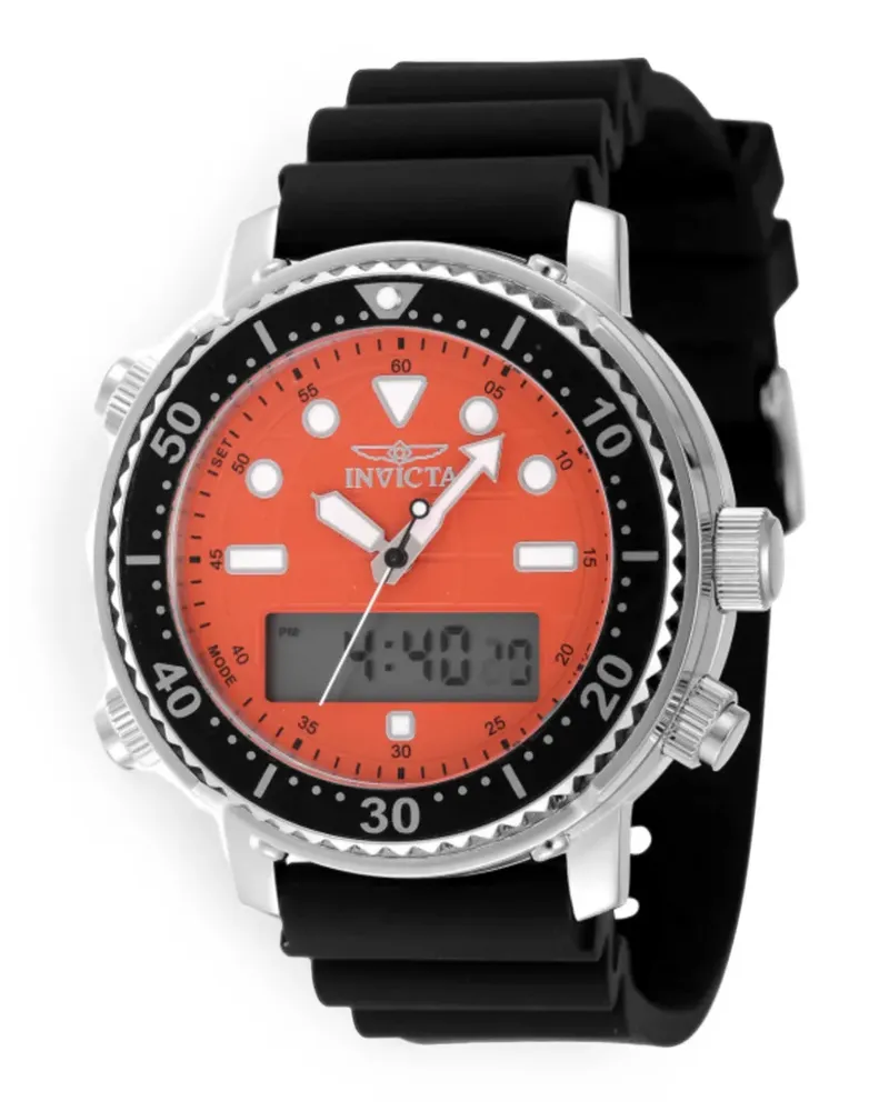 Invicta Pro Diver Armbanduhr 46mm - Orange Orange