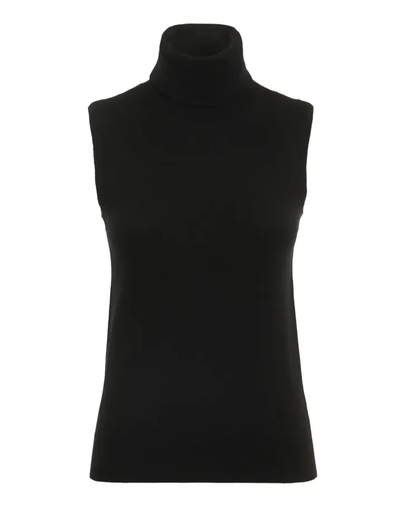 Michael Kors high-neck sleeveless cashmere sweater - Schwarz Schwarz