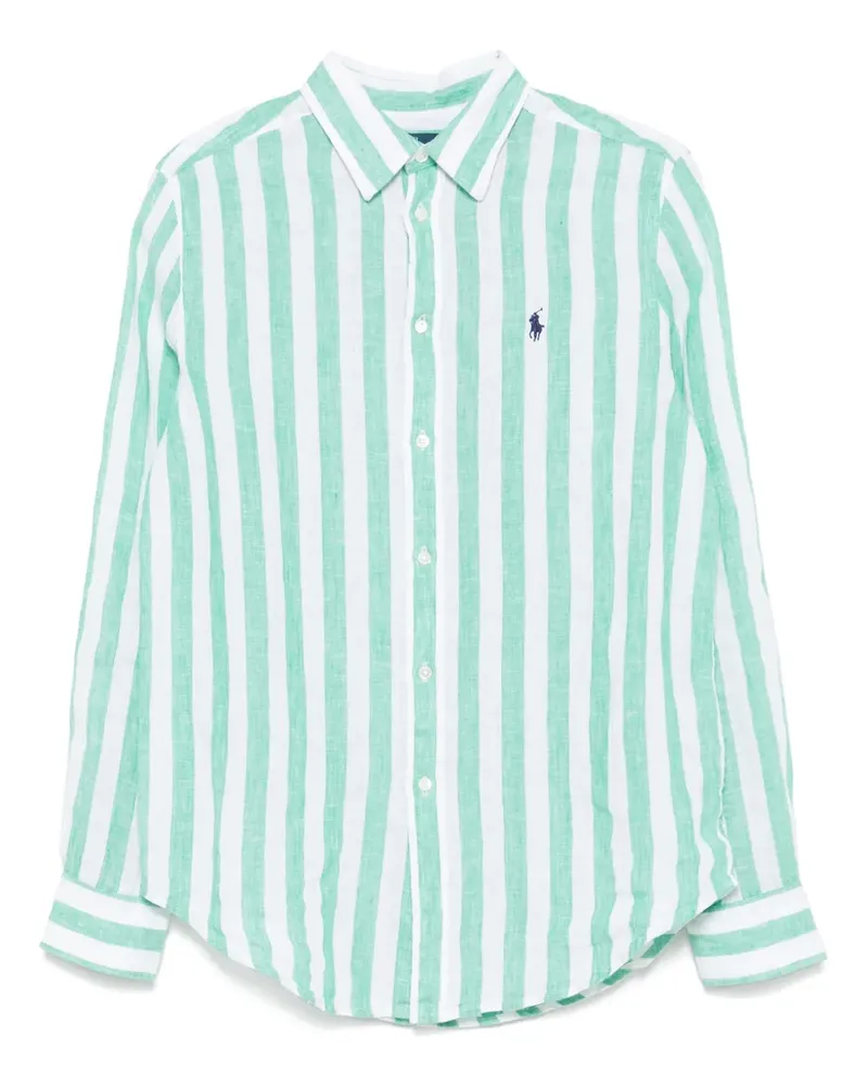 Ralph Lauren Hemd aus Leinen - Grün Grün