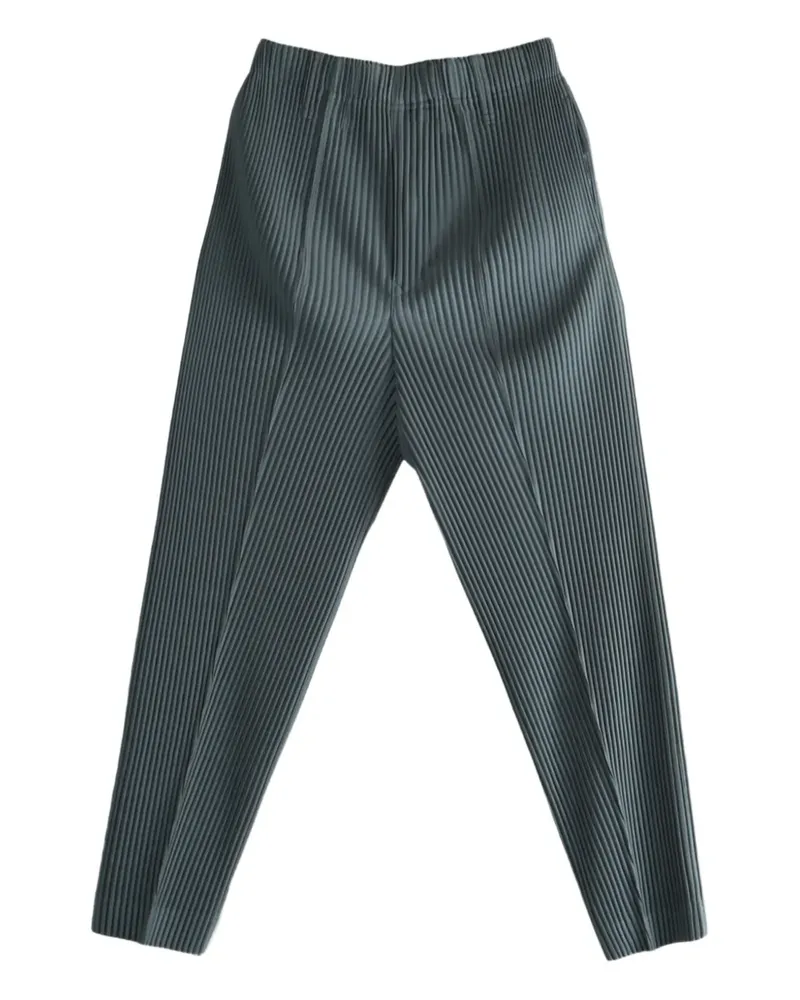 Issey Miyake pleated trousers - Blau Blau