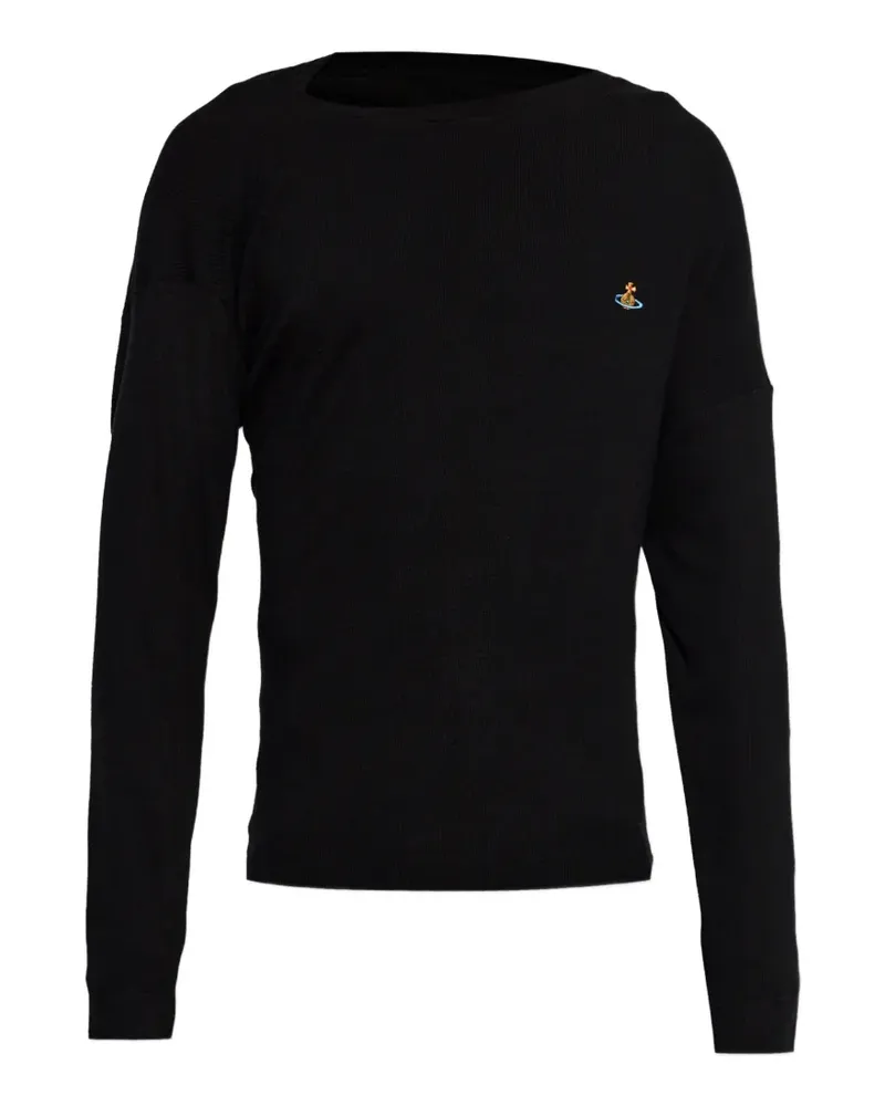Vivienne Westwood Asymmetrischer Pullover - Schwarz Schwarz