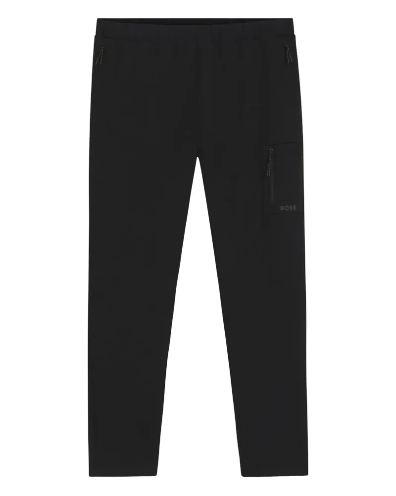 HUGO BOSS Cargohose mit elastischem Bund - Schwarz Schwarz