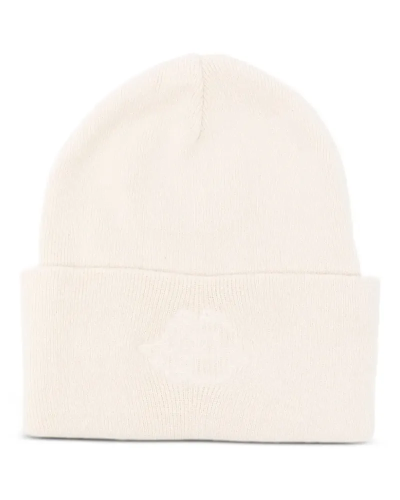 Fiorucci Beanie mit Logo-Stickerei - Nude Nude