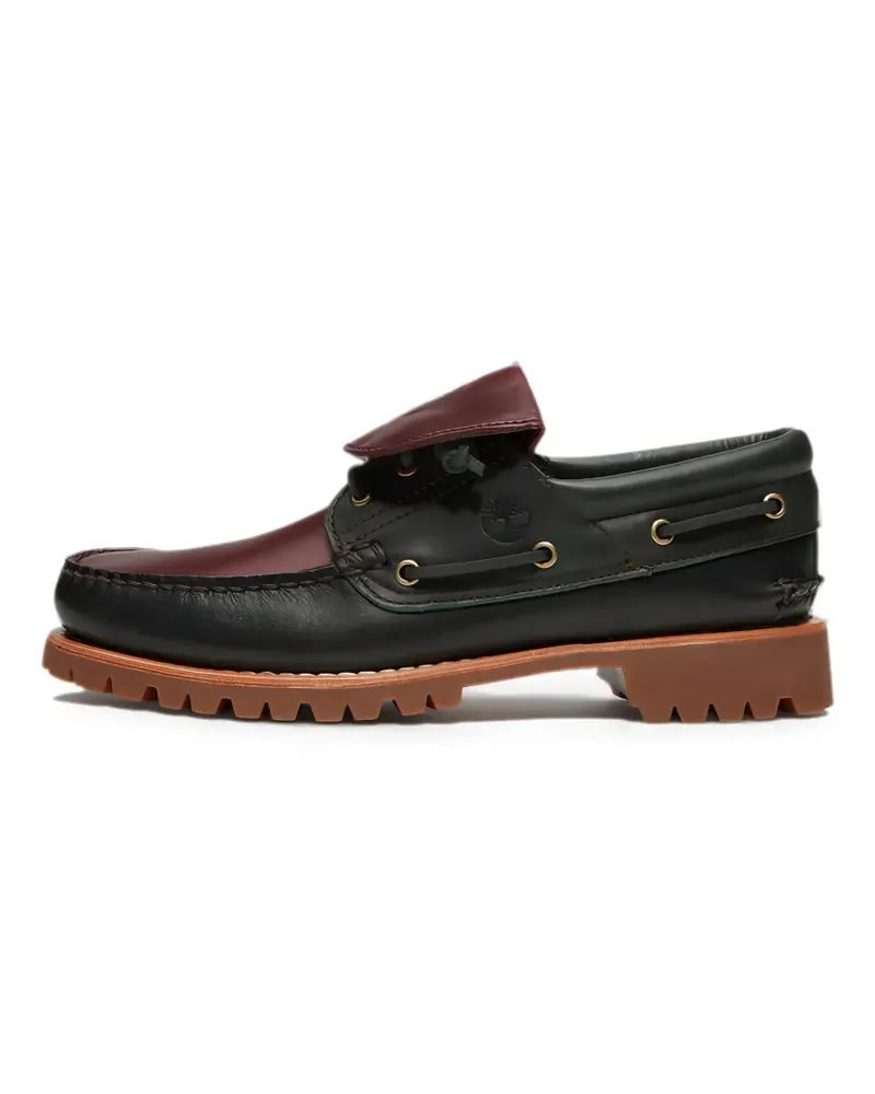 Timberland Authentic 3-Eye Lug Segelschuhe - Schwarz Schwarz