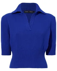 Proenza Schouler Reeve Poloshirt Blau