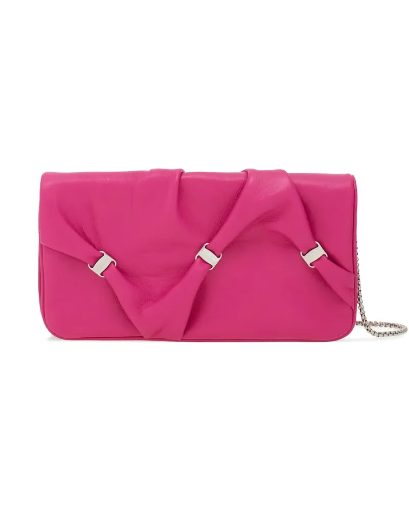 Ferragamo Umhängetasche mit Kettenriemen - Rosa Rosa