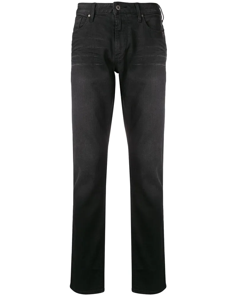 Emporio Armani Jeans mit Taschen - Schwarz Schwarz